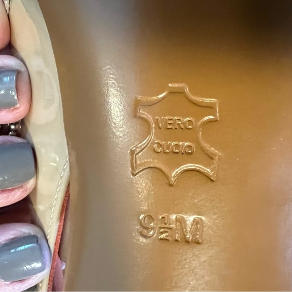 Genuine Leather Via Spiga Heels - Picture 7 of 10